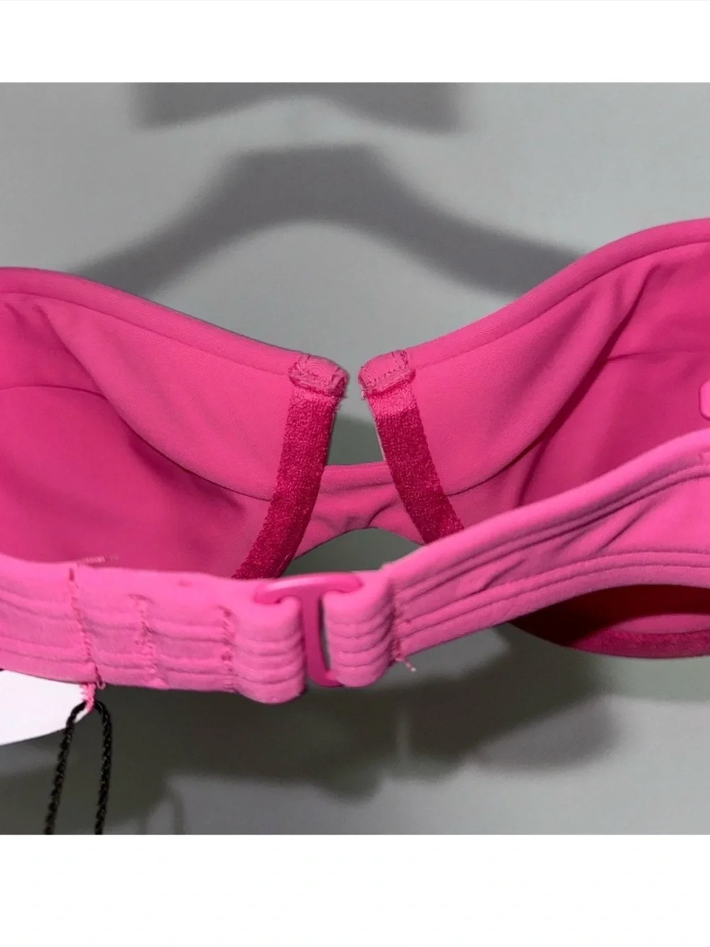 Express Hot Pink Body Contour Swim Bikini Top Size XS NWT!